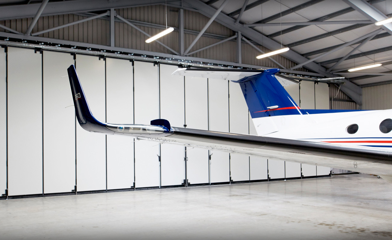 hangar doors