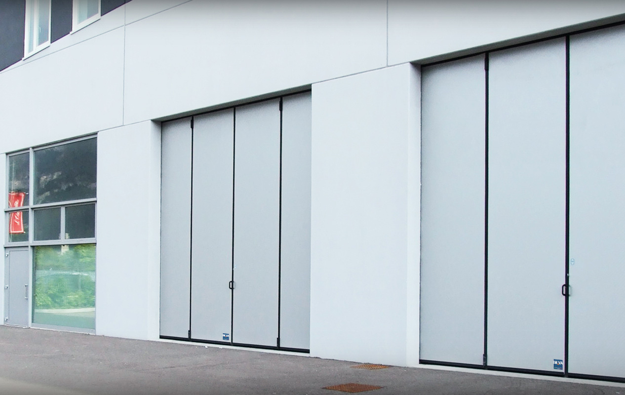smart superthermic insulated folding doors