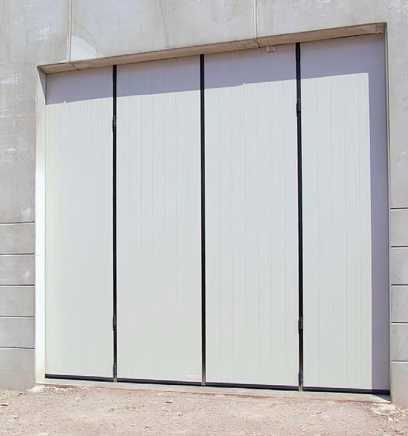 smart folding industrial doors